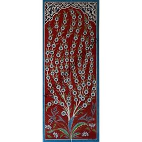 Armada Çini ED-708 40X100 Cm Hayat Ağacı Eldekoru Çini Pano