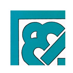 Armada Çini KSK 20T 10x10 cm Turkuaz Zincir Desenli Bordür Köşesi