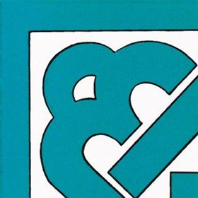 Armada Çini KSK 20T 10x10 cm Turkuaz Zincir Desenli Bordür Köşesi