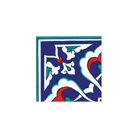 Armada Çini KSK 41 10x10 cm Kütahya İznik Rumi Çini Bordür Köşe