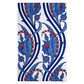Armada Çini SP 404 25x40 cm Desenli İznik Sarmaşık Lale Çini Karo
