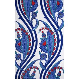 Armada Çini SP 404 25x40 cm Desenli İznik Sarmaşık Lale Çini Karo