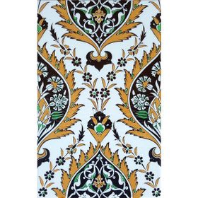 Armada Çini SP 417 25x40 cm Sarı Göbekli Kütahya İznik Çini Karo