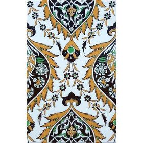 Armada Çini SP 417 25x40 cm Sarı Göbekli Kütahya İznik Çini Karo
