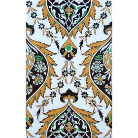 Armada Çini SP 417 25x40 cm Sarı Göbekli Kütahya İznik Çini Karo