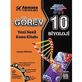 Armada Yayınları - 10. Sınıf Görev Biyoloji Yeni Nesil Konu Kitabı
