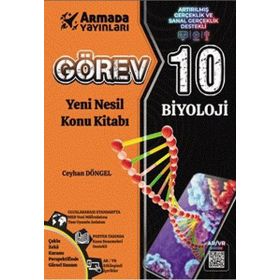 Armada Yayınları - 10. Sınıf Görev Biyoloji Yeni Nesil Konu Kitabı