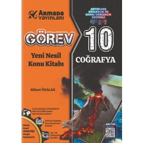 Armada Yayınları - 10. Sınıf Görev Coğrafya Yeni Nesil Konu Kitabı