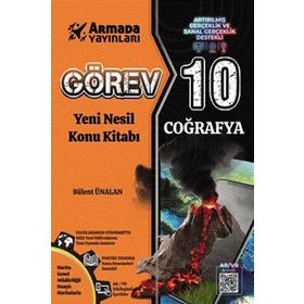 Armada Yayınları - 10. Sınıf Görev Coğrafya Yeni Nesil Konu Kitabı