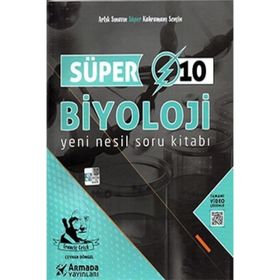 Armada Yayınları - 10. Sınıf Süper Biyoloji Yeni Nesil Soru Kitabı
