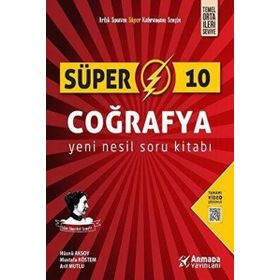 Armada Yayınları 10.Sınıf Süper Coğrafya Yeni Nesil Soru Kitabı