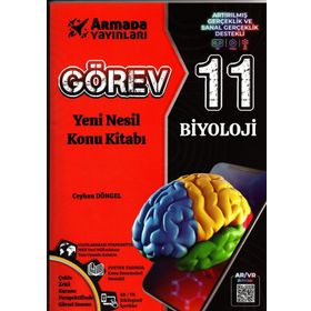 Armada Yayınları - 11. Sınıf Görev Biyoloji Yeni Nesil Konu Kitabı