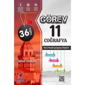 Armada Yayınları - 11. Sınıf Görev Coğrafya Yeni Nesil Çalışma Föyleri