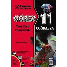 Armada Yayınları - 11. Sınıf Görev Coğrafya Yeni Nesil Konu Kitabı