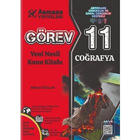 Armada Yayınları - 11. Sınıf Görev Coğrafya Yeni Nesil Konu Kitabı