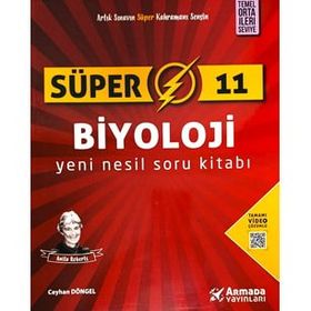 Armada Yayınları - 11. Sınıf Süper Biyoloji Soru Kitabı