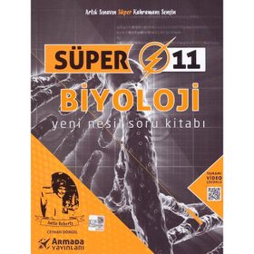 Armada Yayınları - 11. Sınıf Süper Biyoloji Soru Kitabı