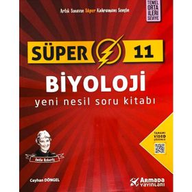 Armada Yayınları - 11. Sınıf Süper Biyoloji Soru Kitabı