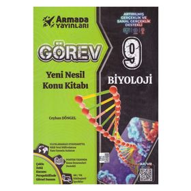 Armada Yayınları - 9. Sınıf Görev Biyoloji Yeni Nesil Konu Kitabı