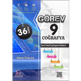 Armada Yayınları - 9. Sınıf Görev Coğrafya Yeni Nesil Çalışma Föyleri
