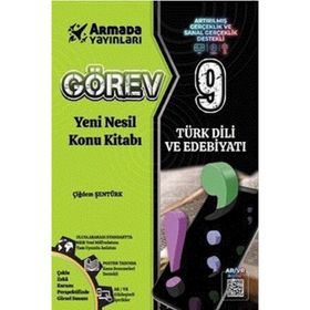 Armada Yayınları 9. Sınıf Görev Türk Dili ve Edebiyatı Yeni Nesil Konu Kitabı