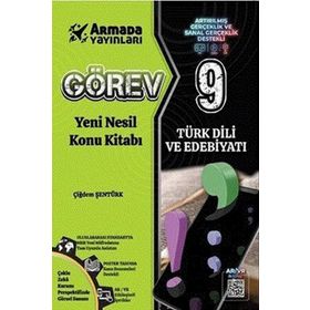 Armada Yayınları 9. Sınıf Görev Türk Dili ve Edebiyatı Yeni Nesil Konu Kitabı