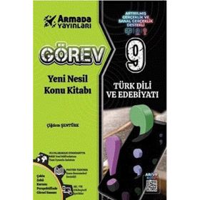 Armada Yayınları 9. Sınıf Görev Türk Dili ve Edebiyatı Yeni Nesil Konu Kitabı