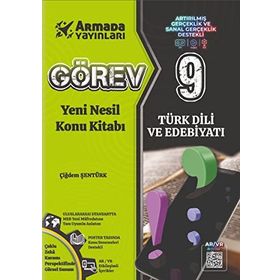 Armada Yayınları 9. Sınıf Görev Türk Dili ve Edebiyatı Yeni Nesil Konu Kitabı
