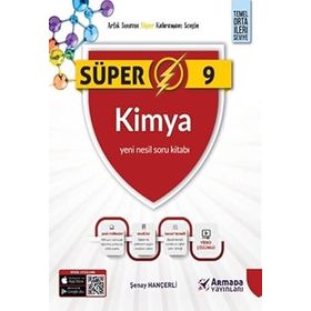 Armada Yayınları 9. Sınıf Kimya Süper Yeni Nesil Soru Kitabı