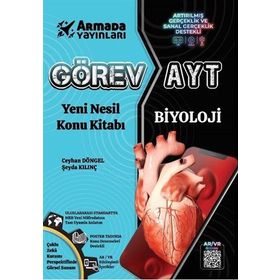 Armada Yayınları AYT Biyoloji Görev Yeni Nesil Konu Kitabı
