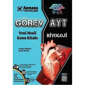 Armada Yayınları AYT Biyoloji Görev Yeni Nesil Konu Kitabı