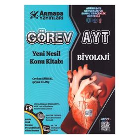 Armada Yayınları AYT Biyoloji Görev Yeni Nesil Konu Kitabı