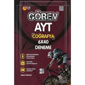 Armada Yayınları AYT Coğrafya Görev 6x40 Deneme