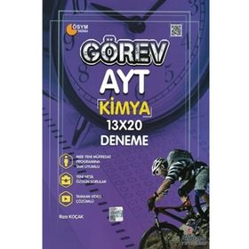 Armada Yayınları AYT Kimya Görev 13x20 Deneme