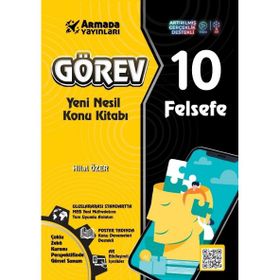 Armada Yayınları Görev 10 Felsefe Yeni Nesil Konu Kitabı