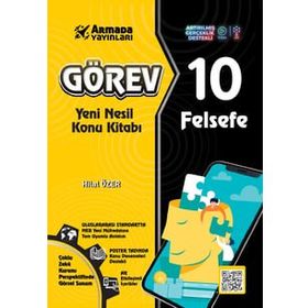 Armada Yayınları Görev 10 Felsefe Yeni Nesil Konu Kitabı