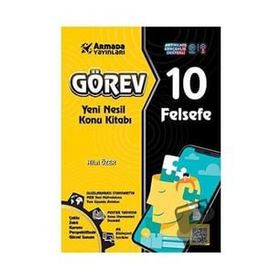 Armada Yayınları Görev 10 Felsefe Yeni Nesil Konu Kitabı