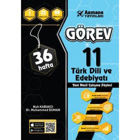 Armada Yayınları Görev 11. Sınıf Türk Dili ve Edebiyatı Yeni Nesil Çalışma Föyleri