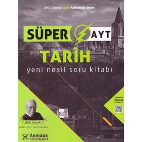Armada Yayınları Süper AYT Tarih Yeni Nesil Soru Kitabı