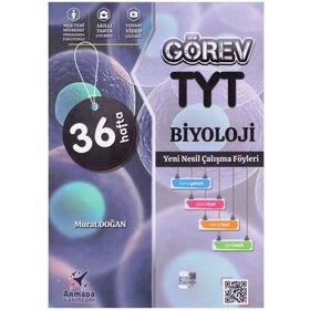 Armada Yayınları TYT Biyoloji Görev Yeni Nesil Çalışma Föyleri