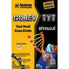 Armada Yayınları TYT Biyoloji Görev Yeni Nesil Konu Kitabı
