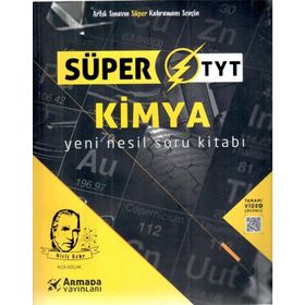 Armada Yayınları TYT Kimya Süper Yeni Nesil Soru Kitabı