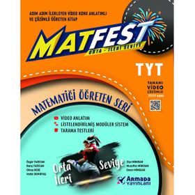 Armada Yayınları - TYT MATFEST Matematik İleri Orta Seviye
