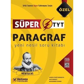 Armada Yayınları TYT Paragraf Süper Soru Kitabı