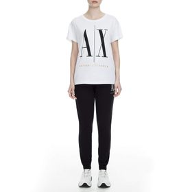 Armani 1200 Exchange Erkek Icon Tracksuit Bottom Siyah Spor Pantolonu