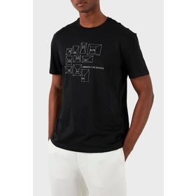 Armani Exchange 3DZTAF ZJA5Z 1200 Siyah Erkek T-Shirt