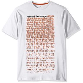 Armani Exchange 3GZTGD ZJ6AZ 1100 Beyaz Erkek T-Shirt