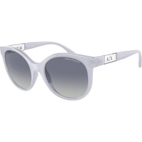 Armani Exchange 4120S 82104L 54 Beyaz Unisex Güneş Gözlüğü