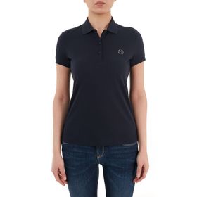 Armani Exchange 6RYT22 Erkek Mavi Polo Tişört