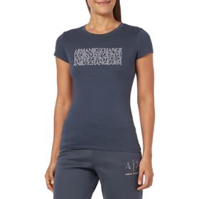 Armani Exchange 6RYT22 Erkek Mavi Polo Tişört